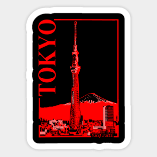 Tokyo-Sky Tree Sticker